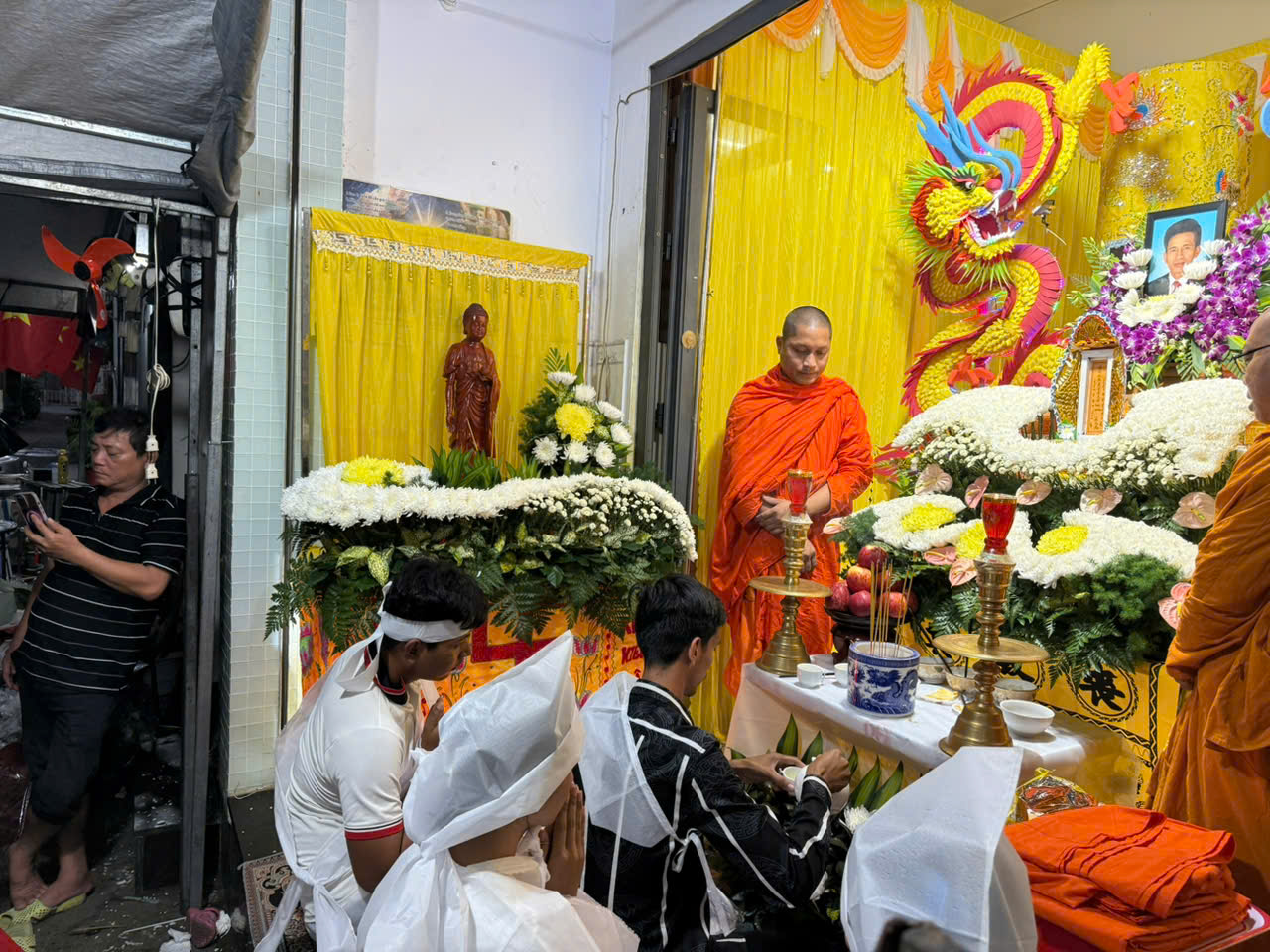 Không gian tang lễ Khmer