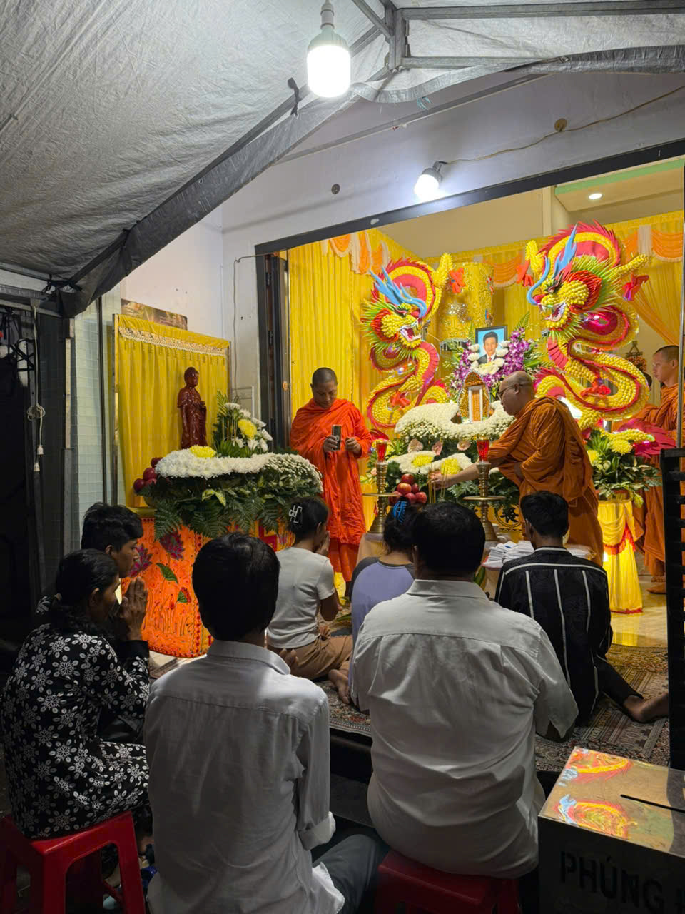 Lễ viếng theo nghi thức Khmer