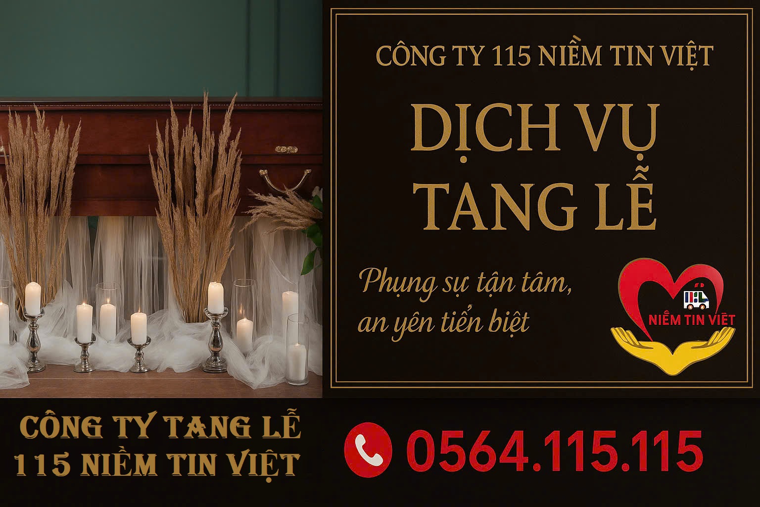 Trang trí tang lễ 1